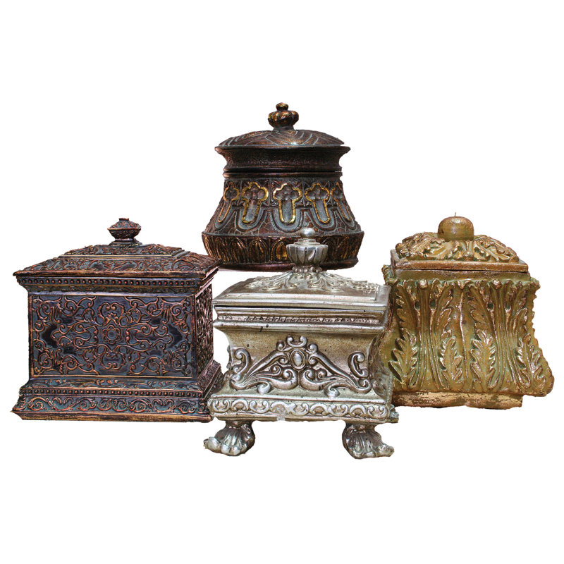 Selectives 4 Piece Janae Decorative Box Set Wayfair